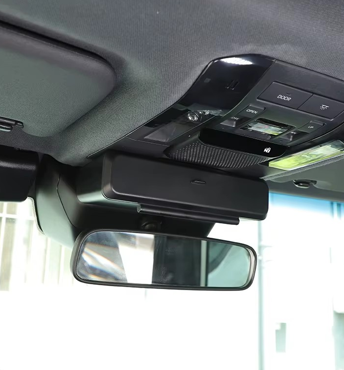 Toyota Land Cruiser Prado 250 LC250 2024+ ABS Rearview Mirror Multi-Function Storage Box