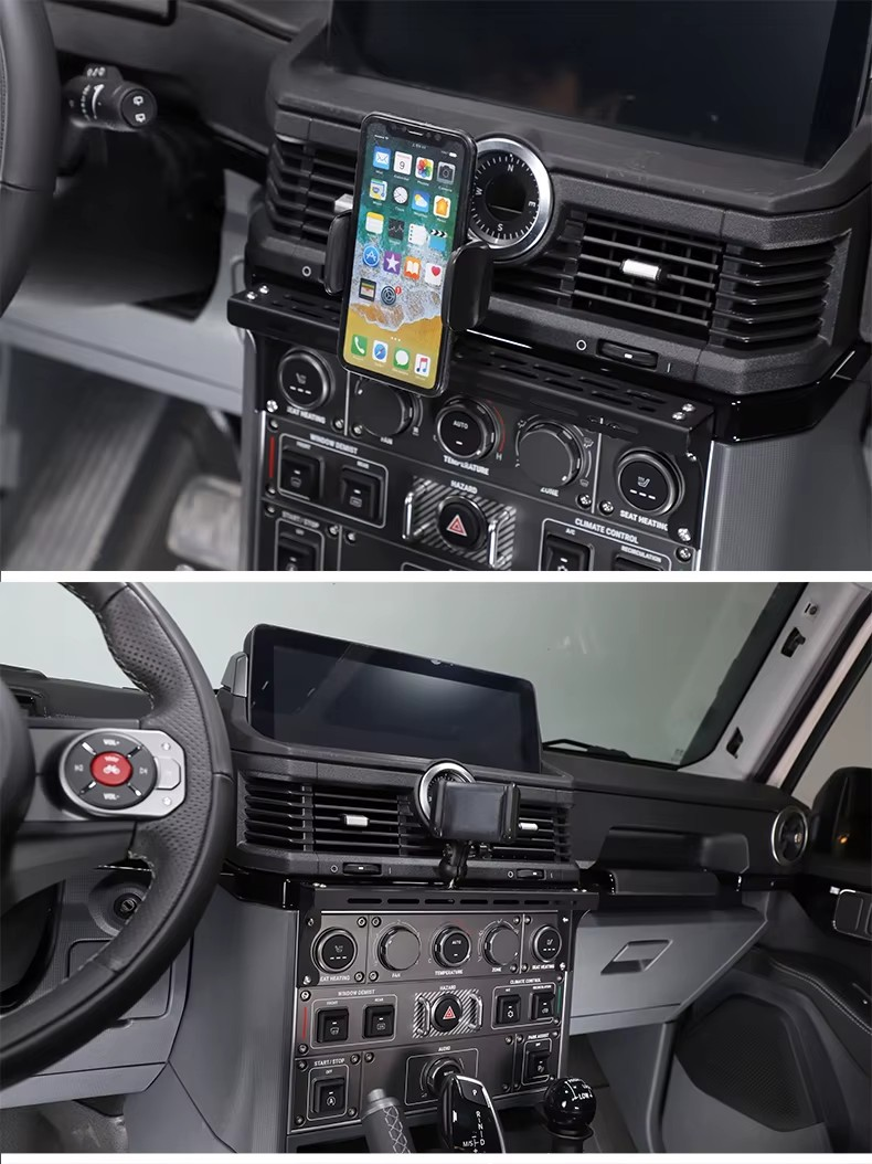 INEOS Grenadier (2020–2024) Center Console Multifunctional Expansion Stand – Mobile Phone & Intercom Holder, 6 Styles