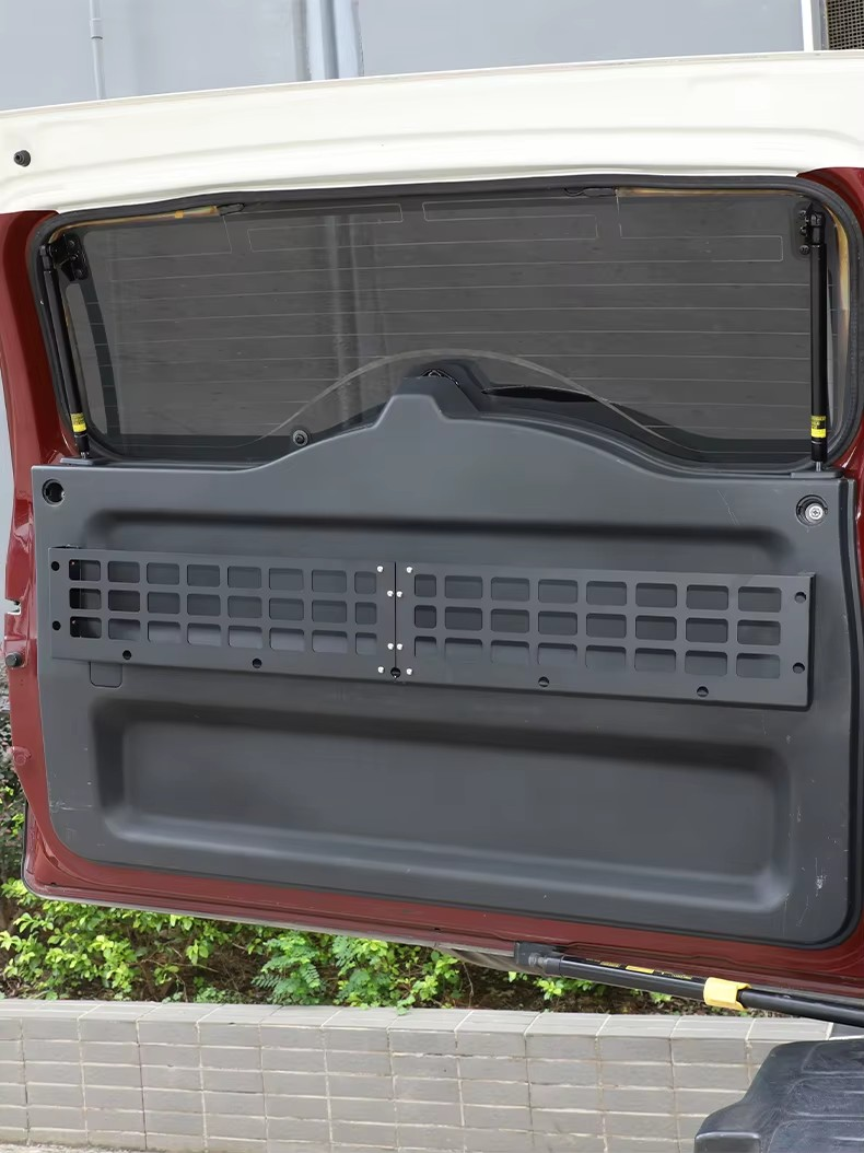 Toyota FJ Cruiser Trunk Tailgate Storage Shelf – Hanging Rack Organizer, Rear Door & Window Options