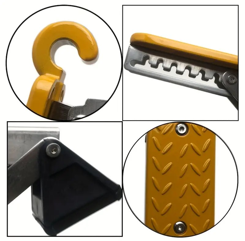 Adjustable Car Roof Pedal – Ergonomic Aluminum Alloy Step for Roof Access, Grip & Safety, Universal Fit Vehicles