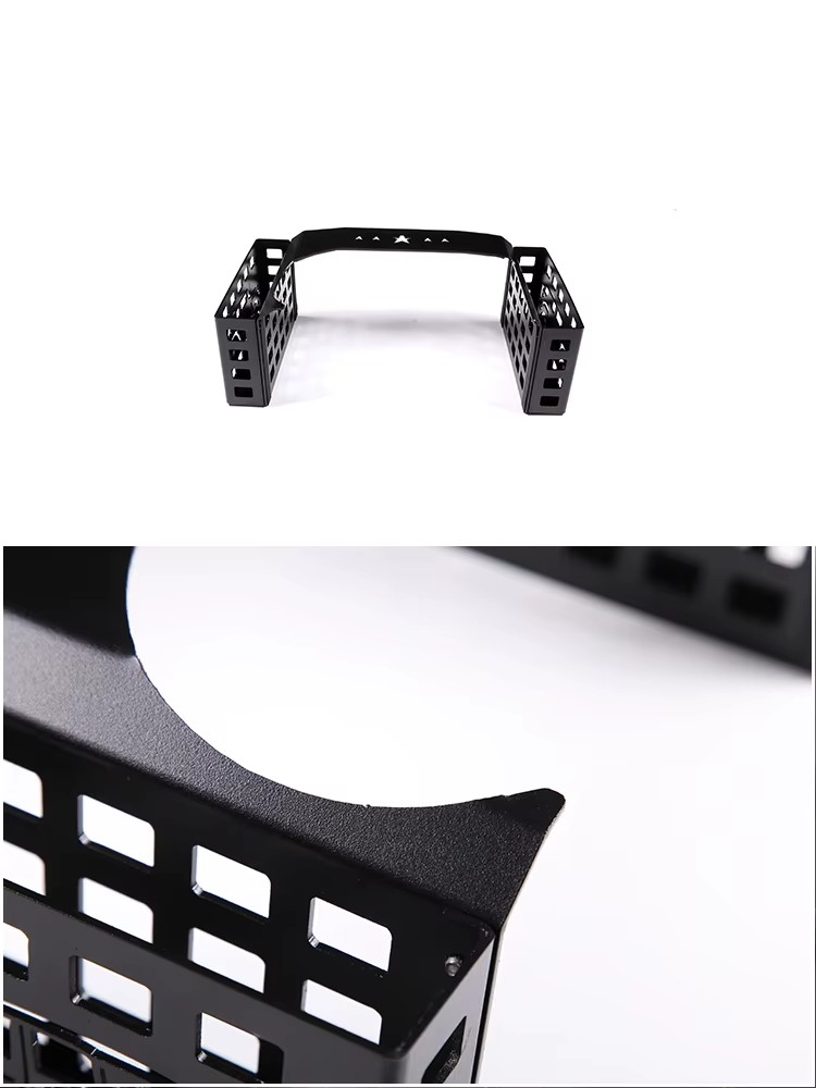 Toyota FJ Cruiser (LHD or RHD Options) Aluminum Alloy Center Console Storage Basket Trim