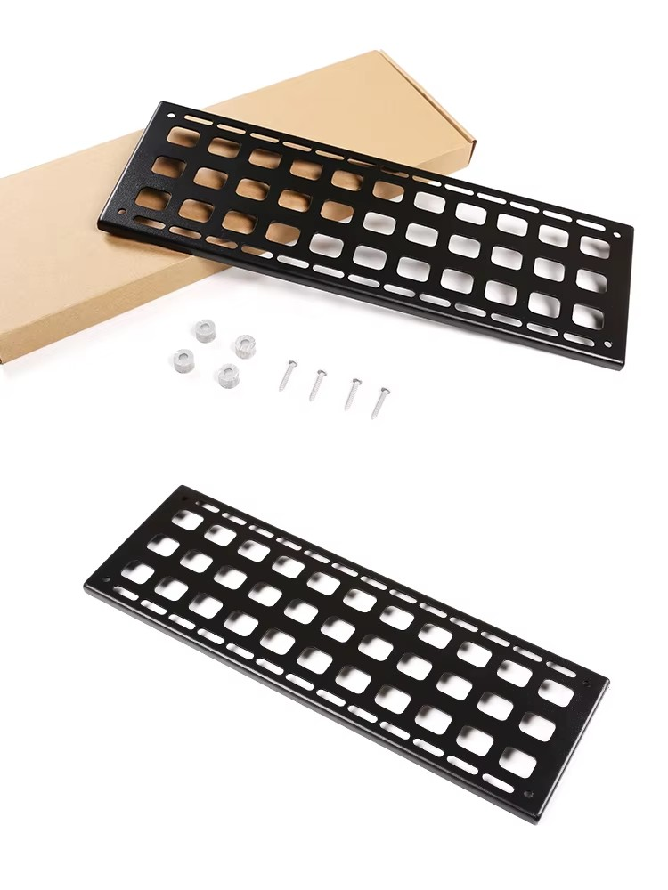 Toyota FJ Cruiser 2007–2021 Folding Co-Pilot Storage Rack – Multifunctional Cup & Food Tray, Aluminum Interior Accessory