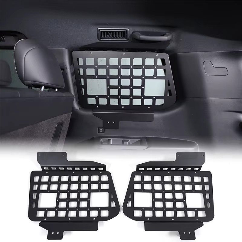 2024+ Toyota Land Cruiser Interior Trunk Window MOLLE Side Rack – Aluminum Alloy
