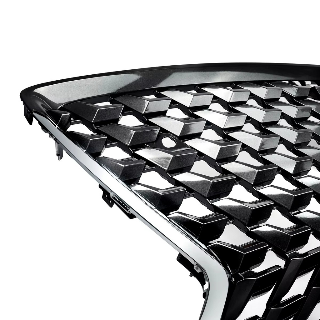 Lexus GX460 2014–2022 Spindle Style Front Grille Assembly – Chrome + Black Mesh