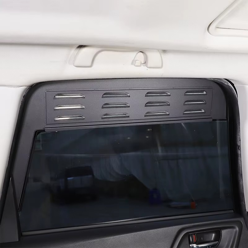 2013–2018 Subaru Forester Aluminum Rear Ventilation Shutters – Black (2pcs)