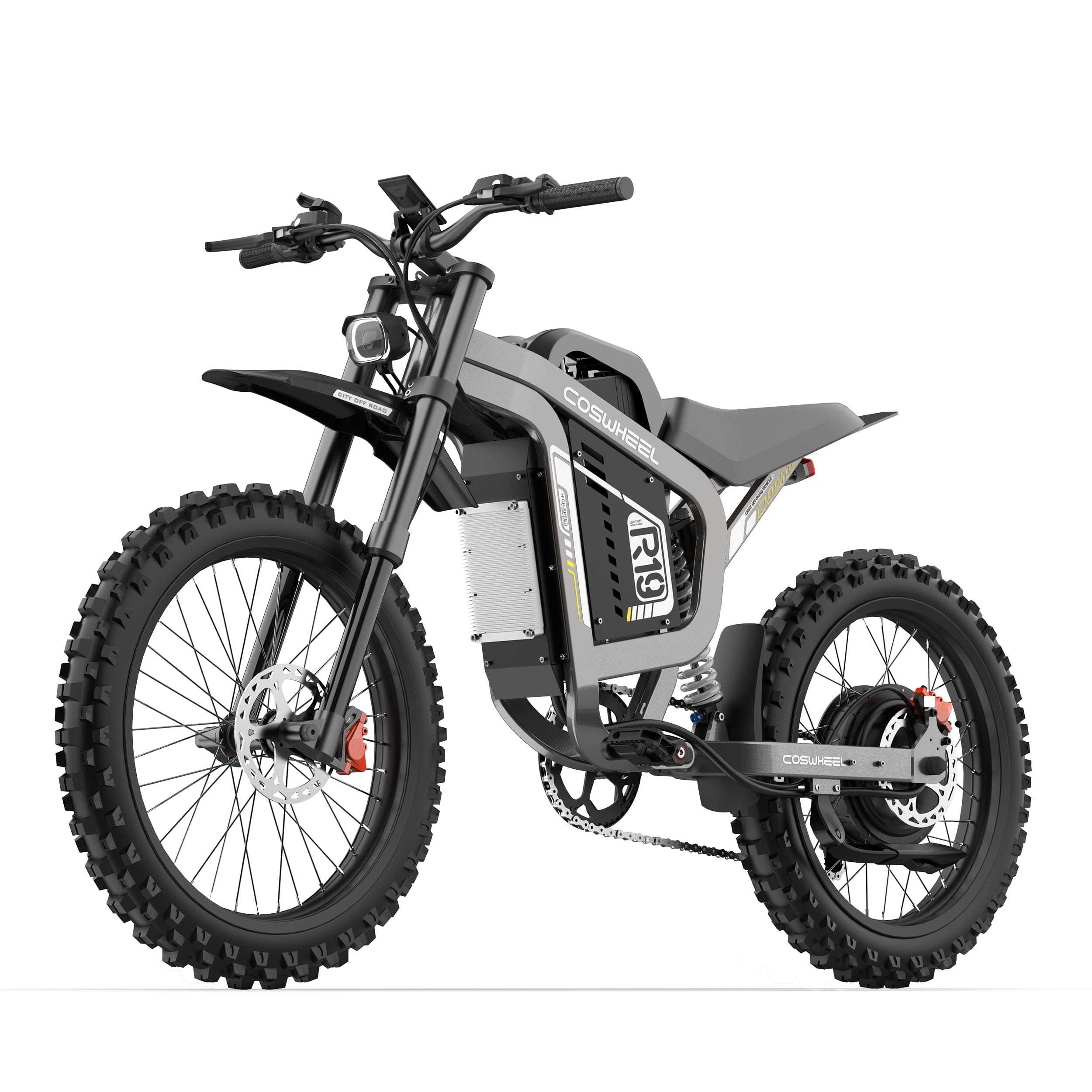 COSWHEEL R19 72V 6000W Electric Dirt Bike | 50MPH Off-Road E-Moto with 40Ah Battery