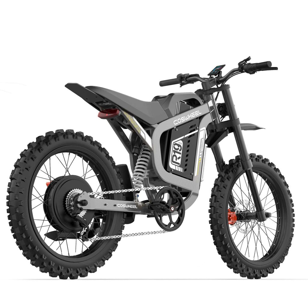COSWHEEL R19 72V 6000W Electric Dirt Bike | 50MPH Off-Road E-Moto with 40Ah Battery