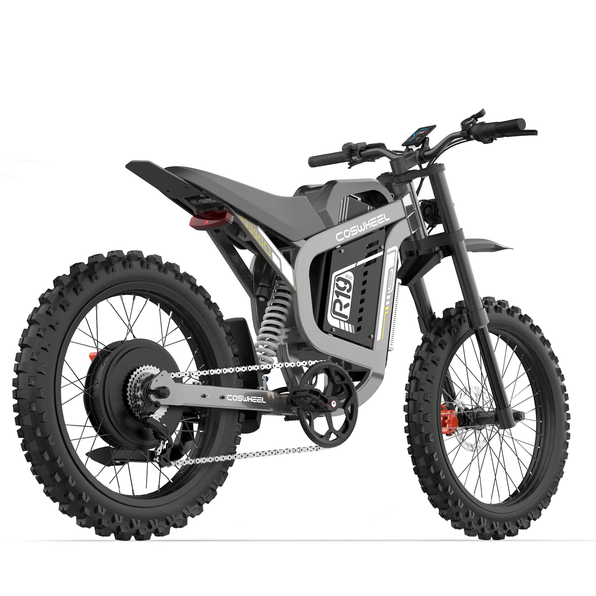 COSWHEEL R19 72V 6000W Electric Dirt Bike | 50MPH Off-Road E-Moto with 40Ah Battery