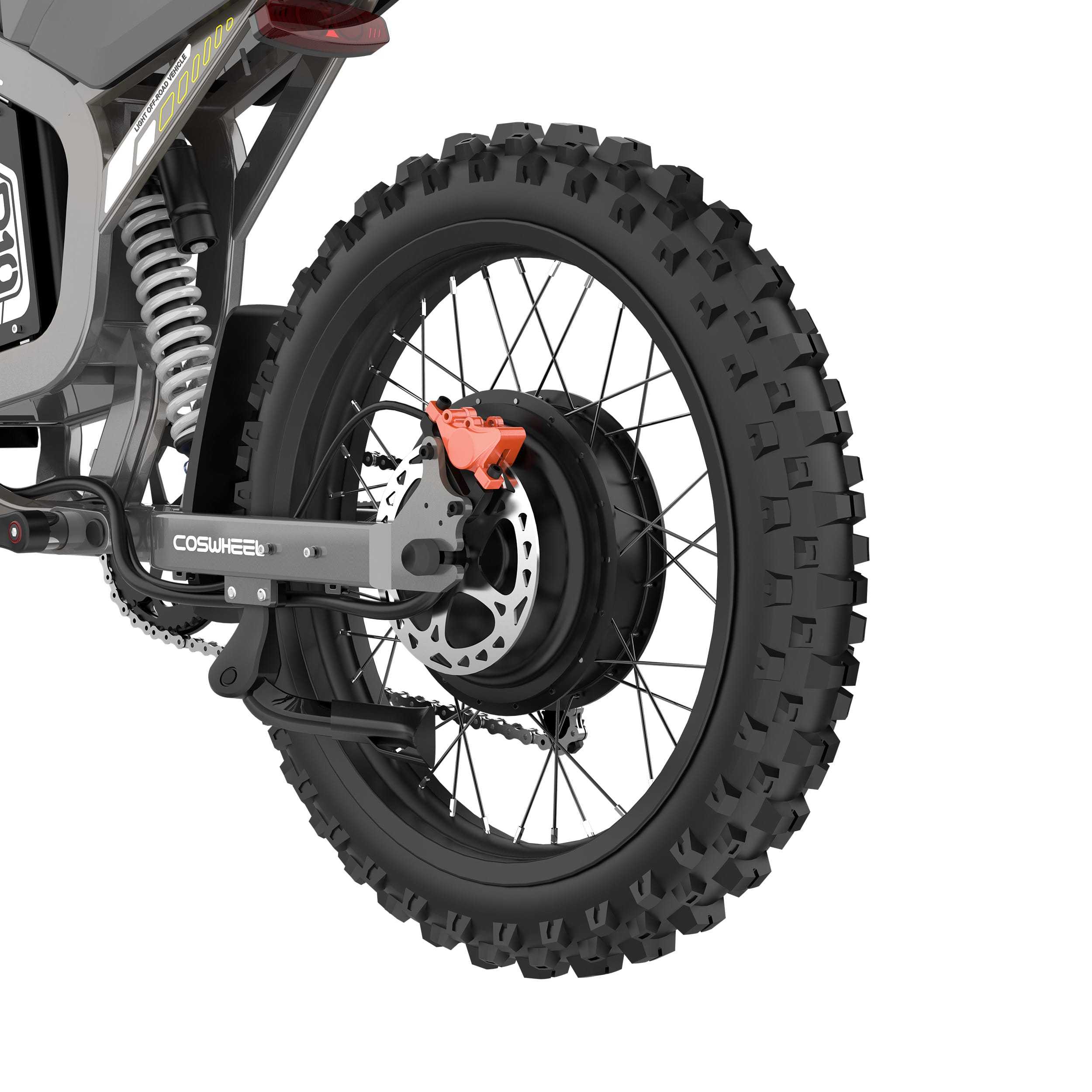 COSWHEEL R19 72V 6000W Electric Dirt Bike | 50MPH Off-Road E-Moto with 40Ah Battery