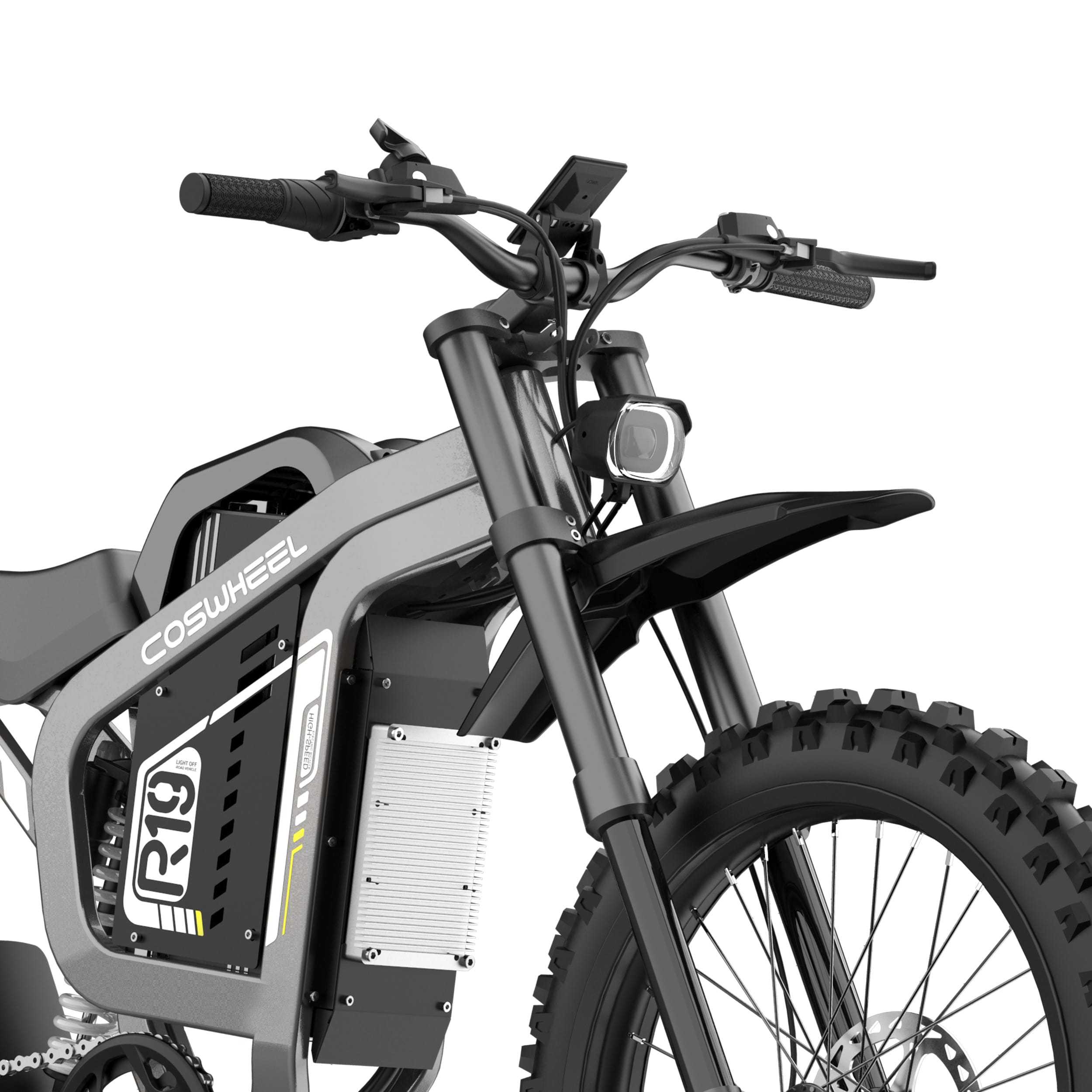 COSWHEEL R19 72V 6000W Electric Dirt Bike | 50MPH Off-Road E-Moto with 40Ah Battery