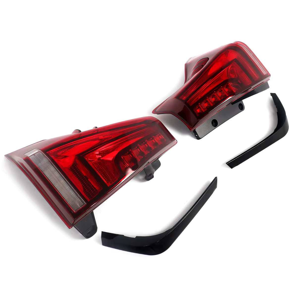 2014–2022 Lexus GX460 Red LED Taillights (Face-Lift Style)