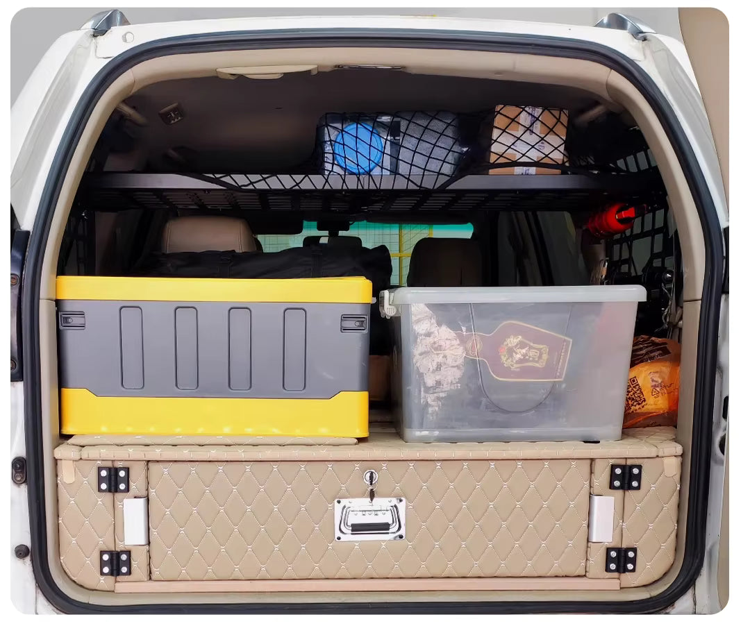 2003–2009 Lexus GX470 / Toyota Prado J120 LC120 Molle Window Panels + Shelf Organizer