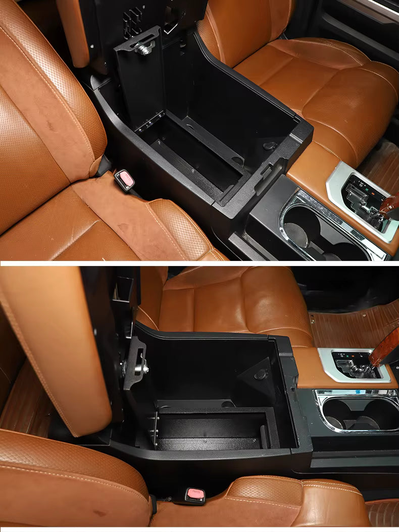 2014-2021 Toyota Tundra Armrest Security Safe Box 3 Digit Combination Lock