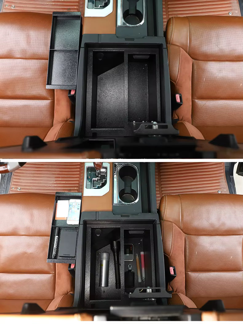 2014-2021 Toyota Tundra Armrest Security Safe Box 3 Digit Combination Lock