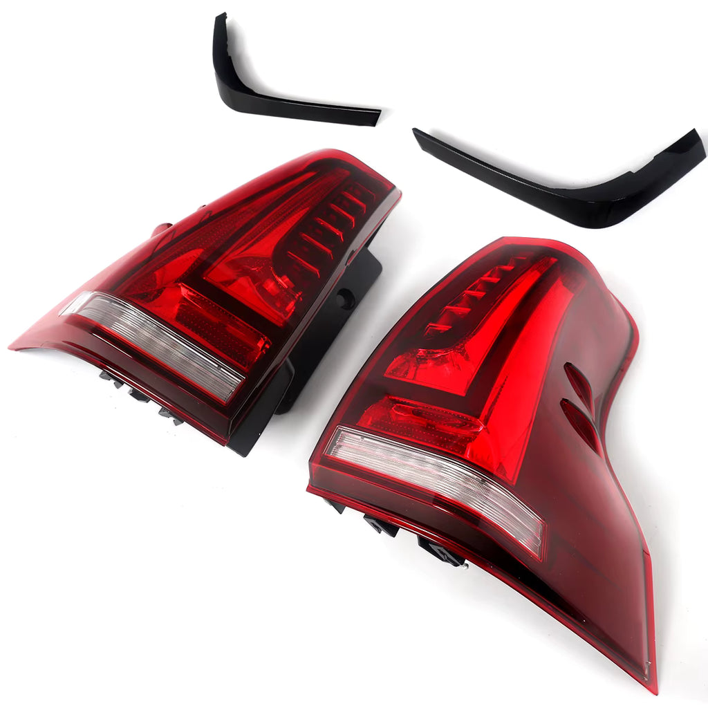 2014–2022 Lexus GX460 Red LED Taillights (Face-Lift Style)