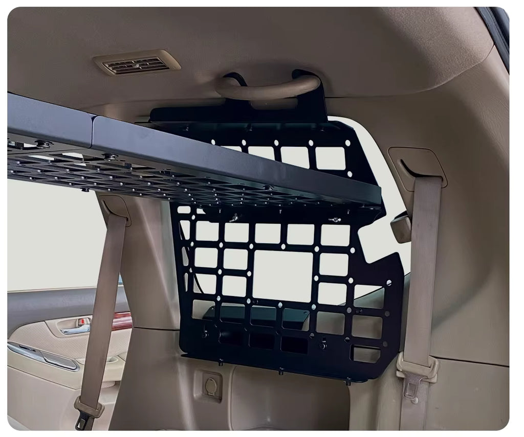 2003–2009 Lexus GX470 / Toyota Prado J120 LC120 Molle Window Panels + Shelf Organizer