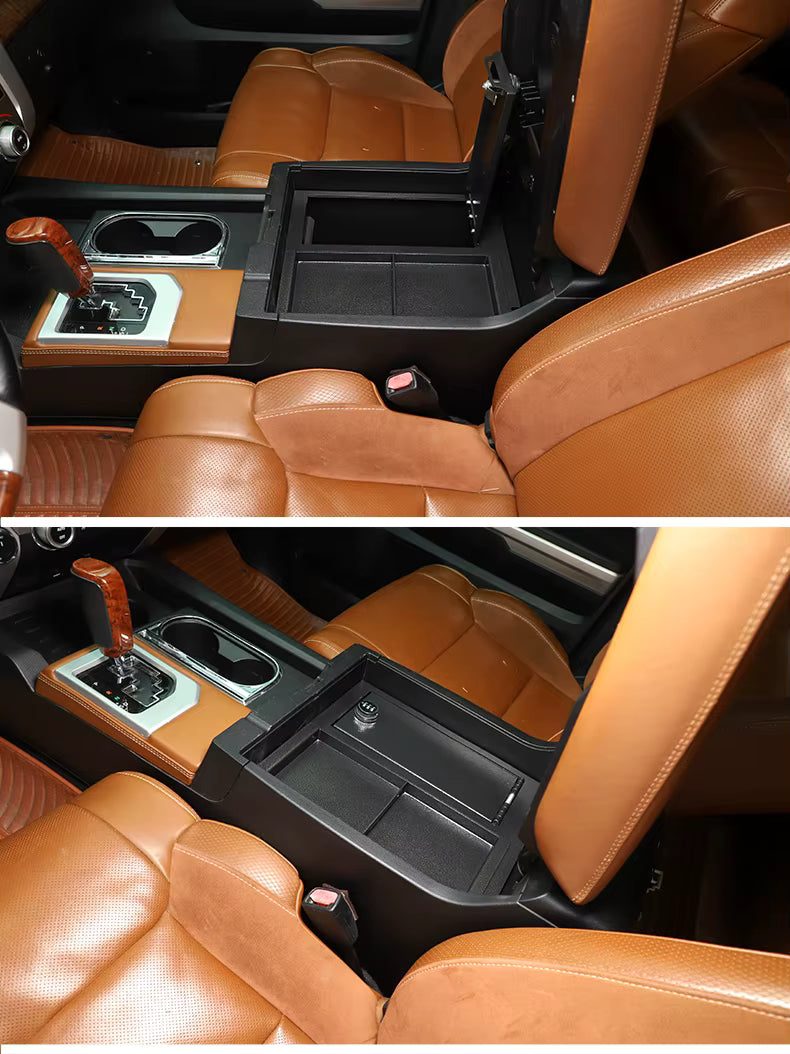 2014-2021 Toyota Tundra Armrest Security Safe Box 3 Digit Combination Lock