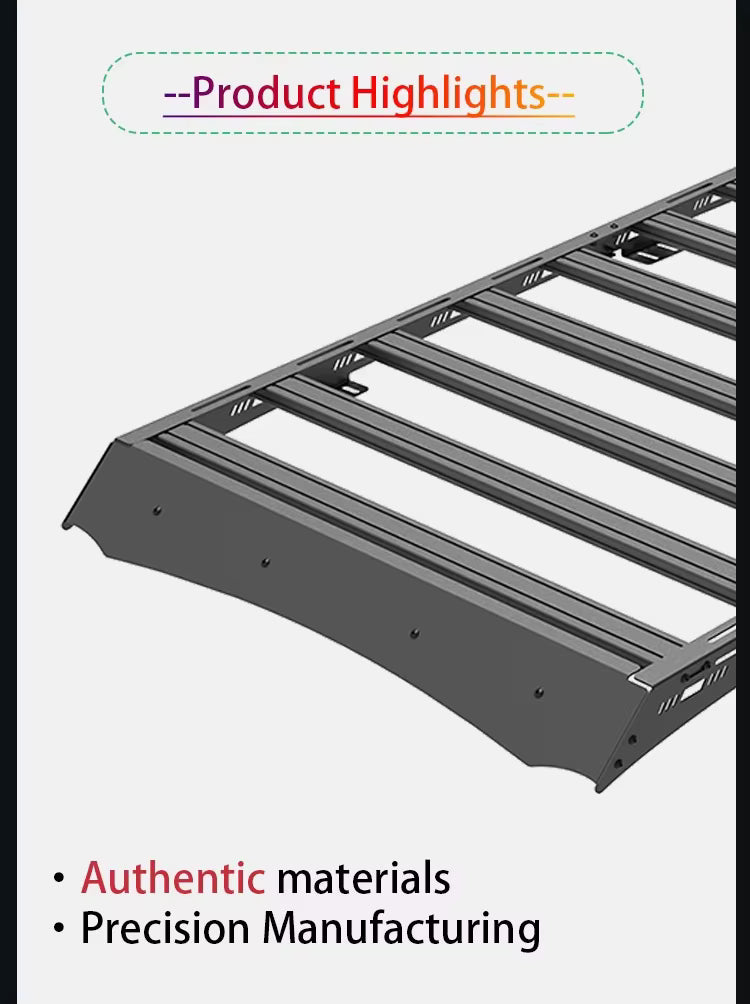 2010-2023 Lexus GX460 / Land Cruiser LC150 Full Length Off-Road Roof Rack