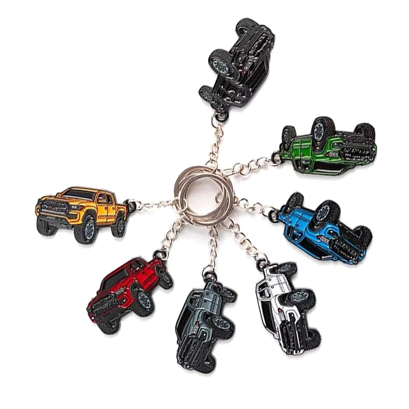 2016–2023 Toyota Tacoma Keychain | 3D Car Model Pendant