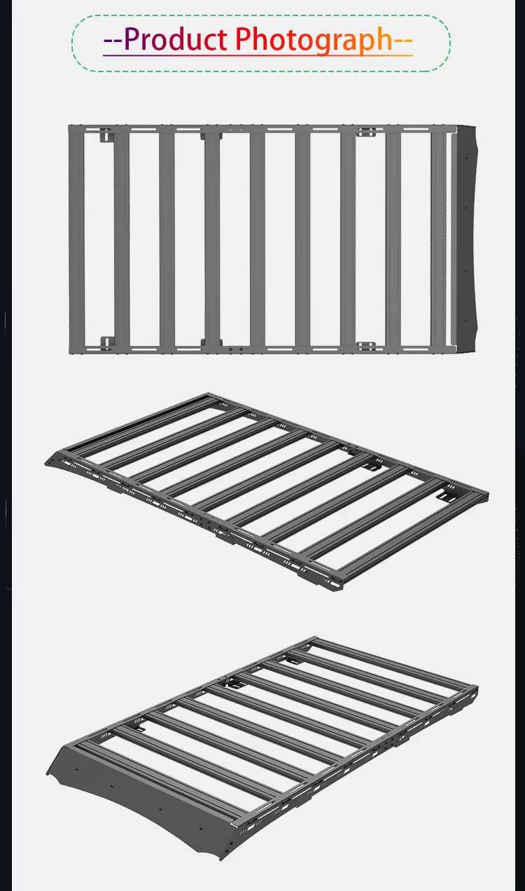 2010-2023 Lexus GX460 / Land Cruiser LC150 Full Length Off-Road Roof Rack