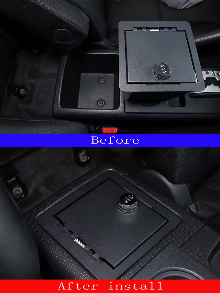 Toyota FJ Cruiser Armrest Security Safe Box 3 Digit Lock
