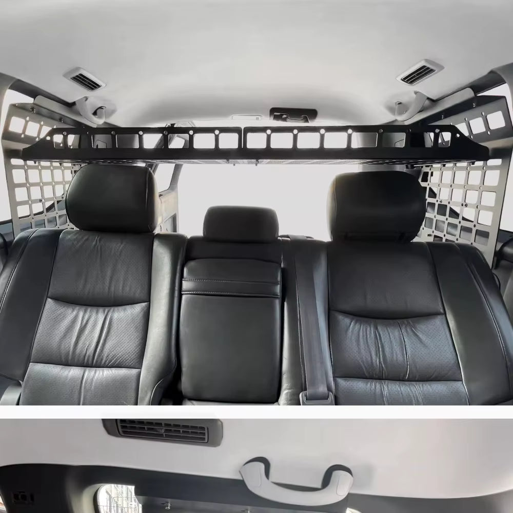 2003–2009 Lexus GX470 / Toyota Prado J120 LC120 Molle Window Panels + Shelf Organizer