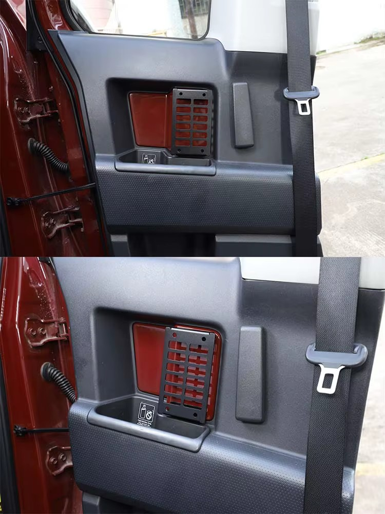 Toyota FJ Cruiser Aluminum Alloy Interior Door Storage Shelf – Hanging Rack Organizer