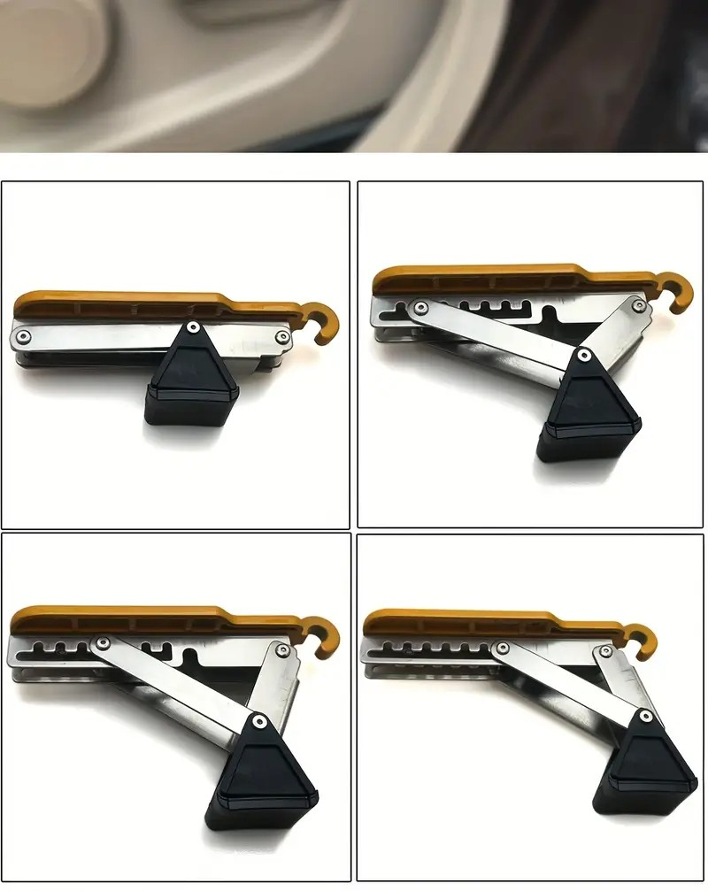 Adjustable Car Roof Pedal – Ergonomic Aluminum Alloy Step for Roof Access, Grip & Safety, Universal Fit Vehicles