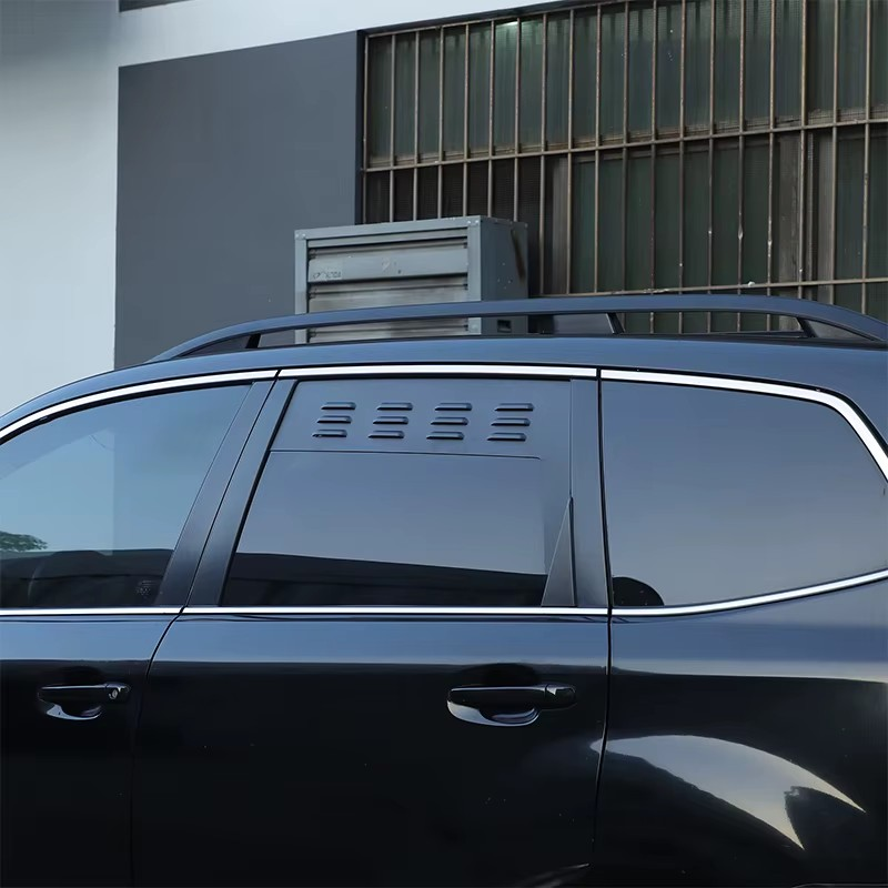 2013–2018 Subaru Forester Aluminum Rear Ventilation Shutters – Black (2pcs)
