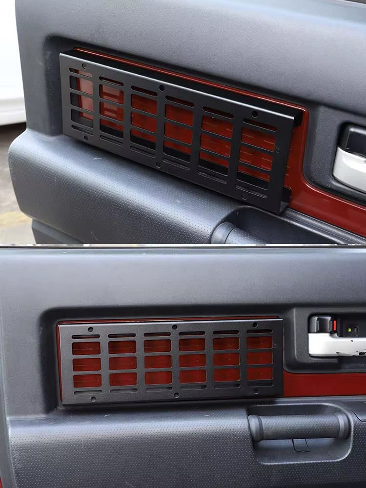 Toyota FJ Cruiser Aluminum Alloy Interior Door Storage Shelf – Hanging Rack Organizer