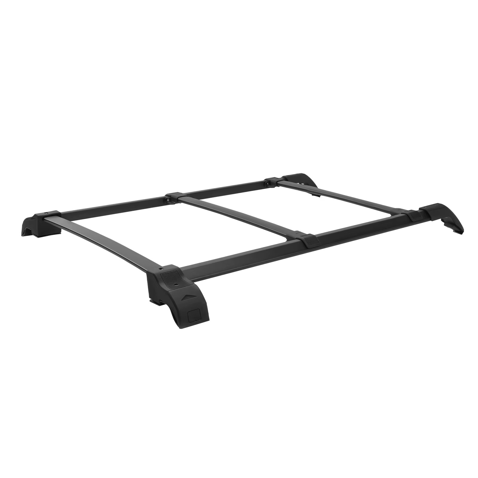 2021-2025 Ford Bronco 4-Door Hardtop Extended Roof Rack Cross Bars Kit – Aluminum Alloy, 220 lb Capacity