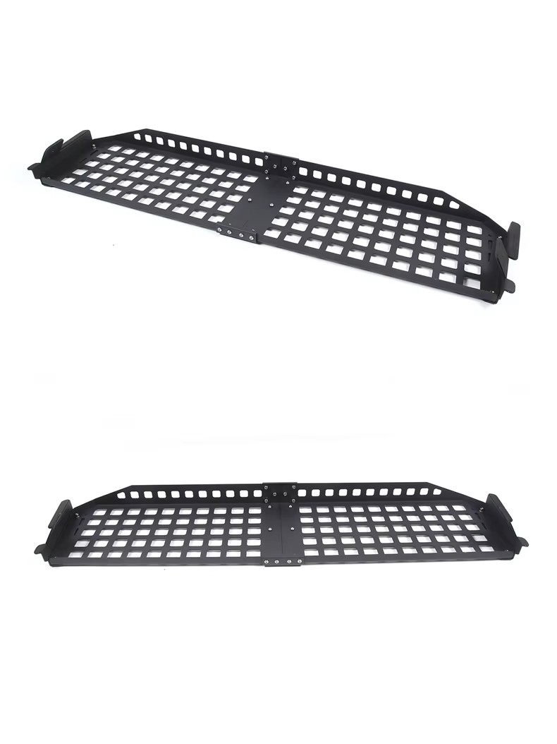 Toyota FJ Cruiser Aluminum Alloy Black Trunk Storage Rack – Multi-Functional Cargo Organizer