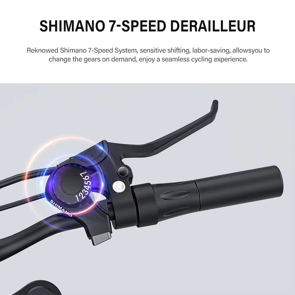 Coswheel T26 48V 1500W Electric Fat-Tire Bike | Off-Road & Commuting E-Bike