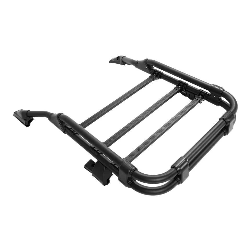 2019–2024 Toyota RAV4 Roof Rack Basket – Aluminum Crossbar Top Cargo Luggage Carrier for Roof Storage 155lb Capacity