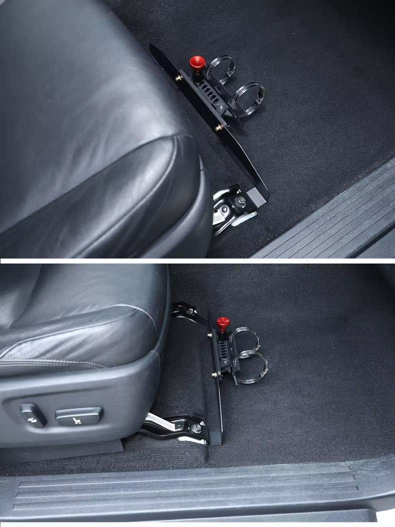 2010-2017 Toyota Land Cruiser Prado FJ150 / Lexus GX460 Passenger Seat Fire Extinguisher Bracket – Under Seat Mount Car Accessories