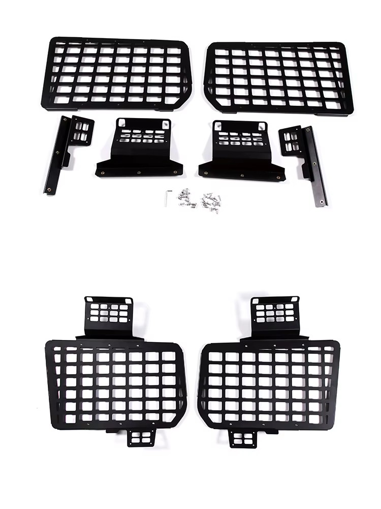 2004-2016 Land Rover Discovery 3 LR3 / 4 LR4 Rear Trunk Side MOLLE Window Storage Panels