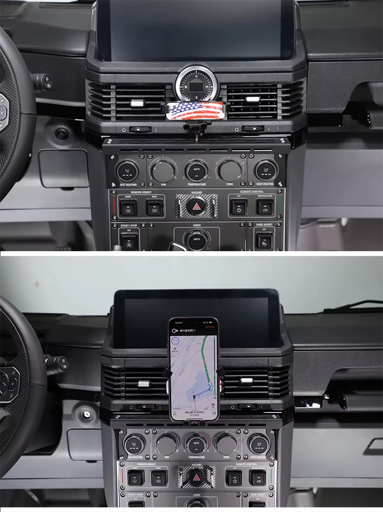 INEOS Grenadier (2020–2024) Center Console Multifunctional Expansion Stand – Mobile Phone & Intercom Holder, 6 Styles