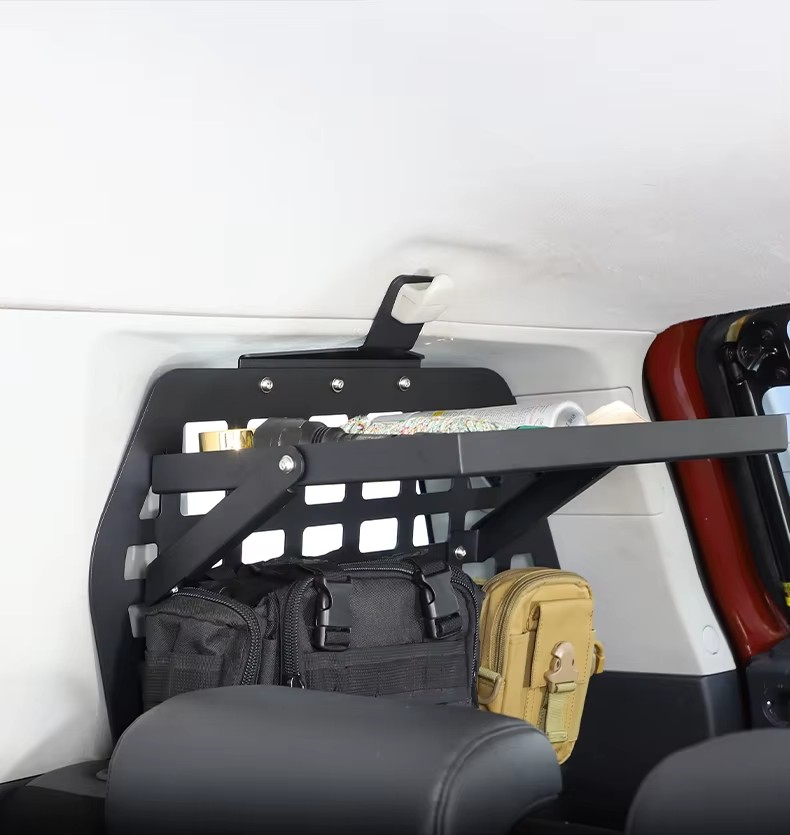 Toyota FJ Cruiser Interior Rear Trunk Side MOLLE Panels – Storage Organizer & Cargo Rack