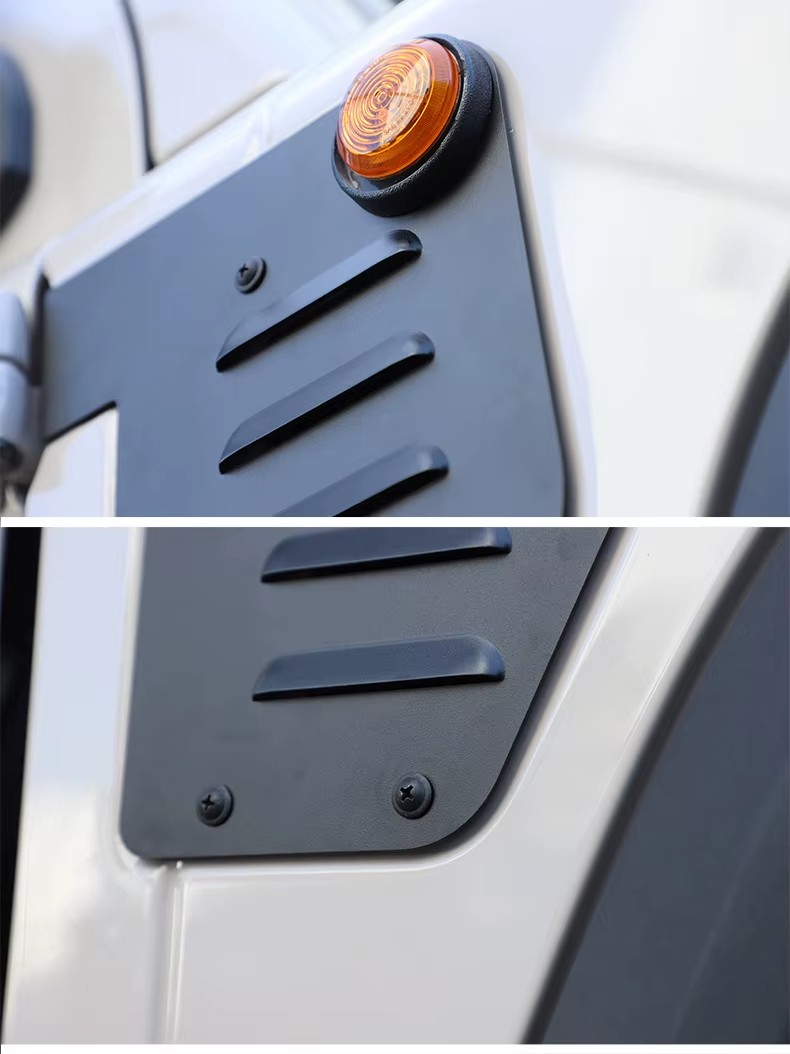 INEOS Grenadier (2020–2024) Aluminum Alloy Side Fender Louver – Black Decorative Exterior Cover