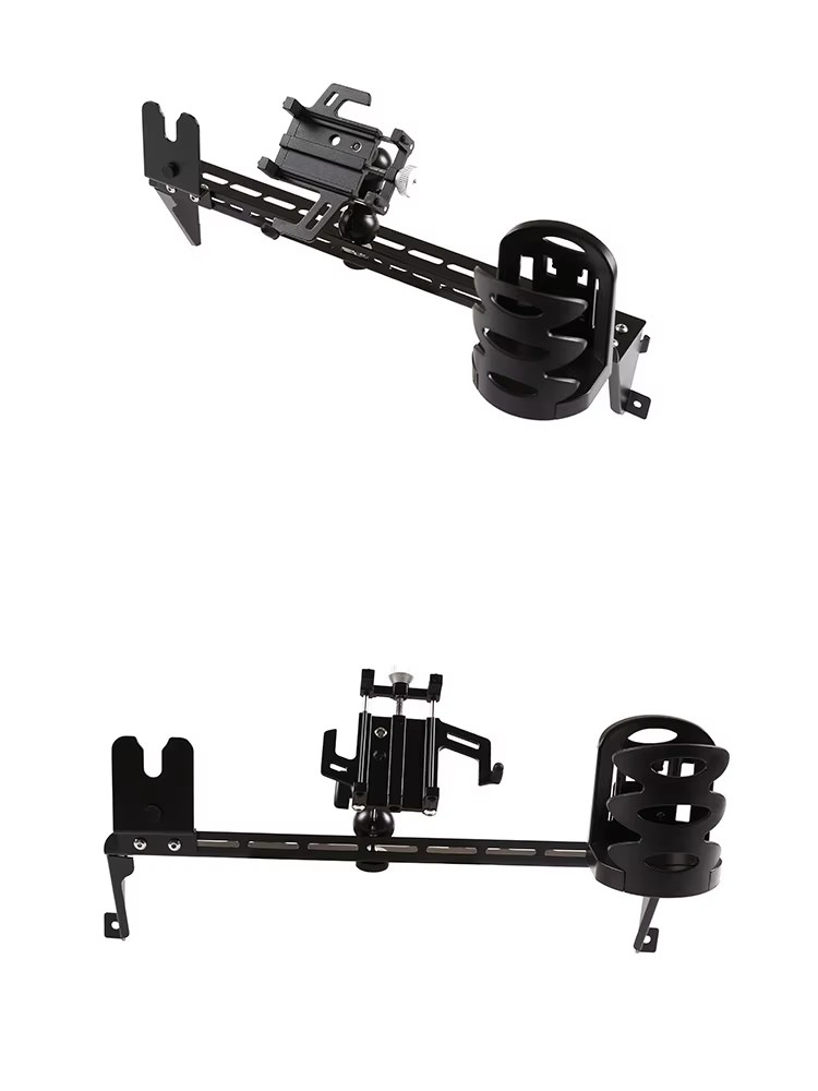 Toyota FJ Cruiser Aluminum Alloy Central Control Dashboard Phone Holder – Car Interior Accessory