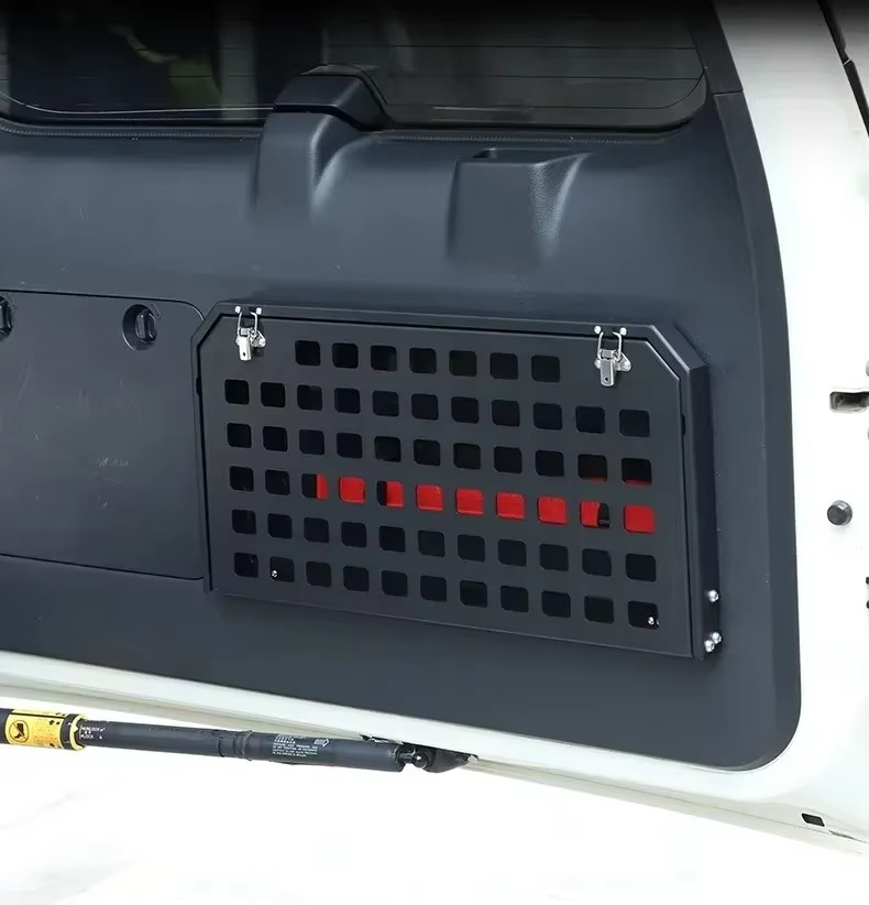 Lexus GX460 / Toyota Land Cruiser Prado 150 (2010–2023) Aluminum MOLLE Foldable Tailgate Storage Rack