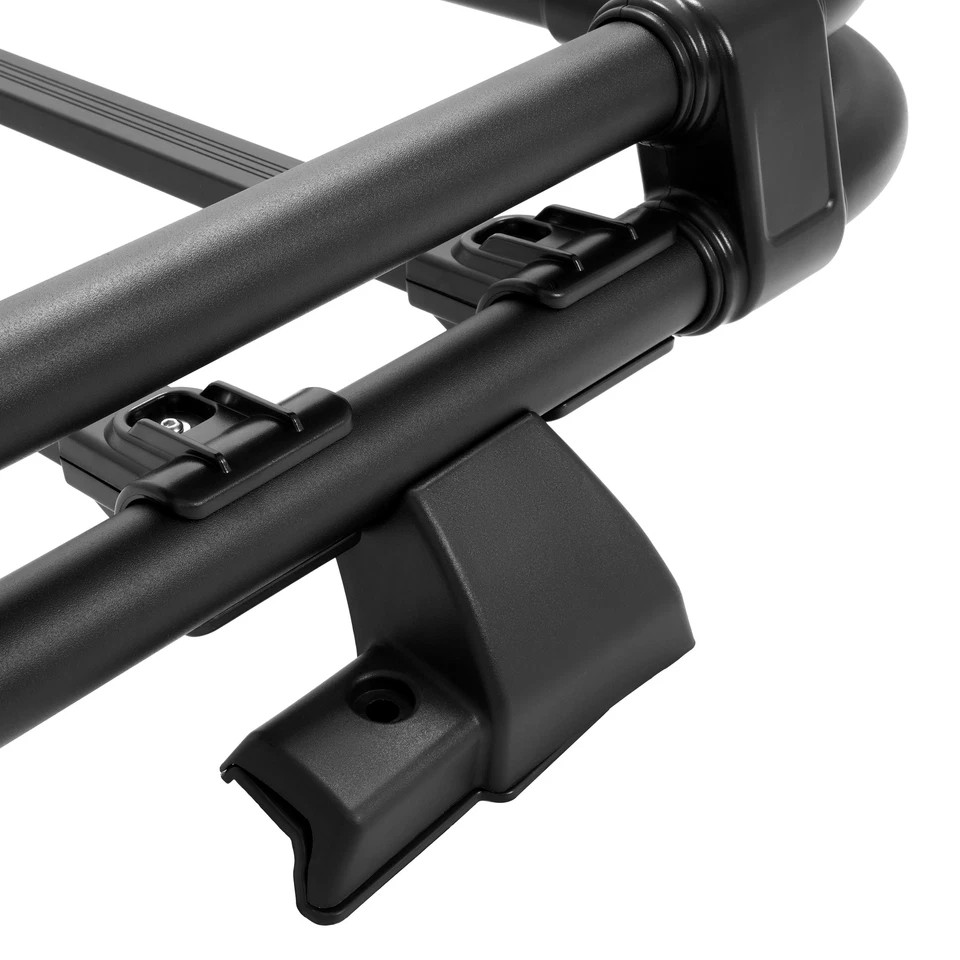 2019–2024 Toyota RAV4 Roof Rack Basket – Aluminum Crossbar Top Cargo Luggage Carrier for Roof Storage 155lb Capacity