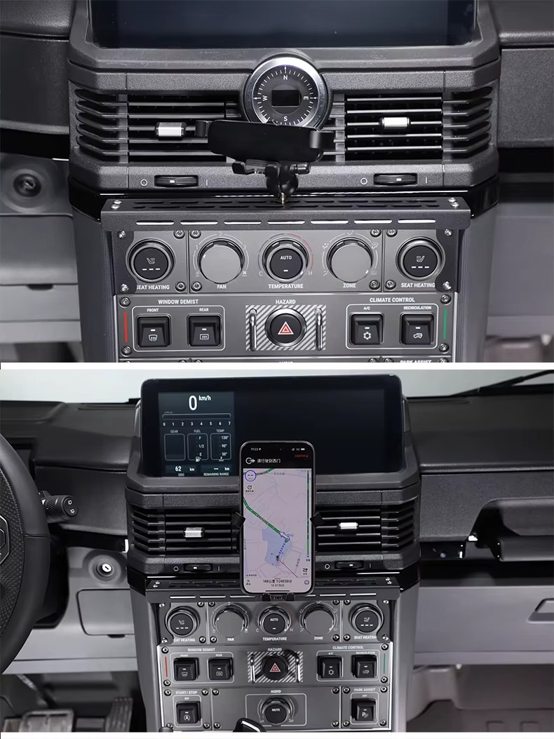 INEOS Grenadier (2020–2024) Center Console Multifunctional Expansion Stand – Mobile Phone & Intercom Holder, 6 Styles