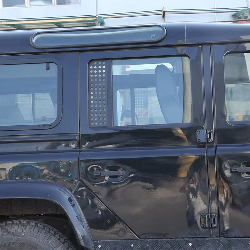 2004-2018 Land Rover Defender 90/110/130 2004–2018 Aluminum Rear Side Window & Body Trim Covers – 11 Styles