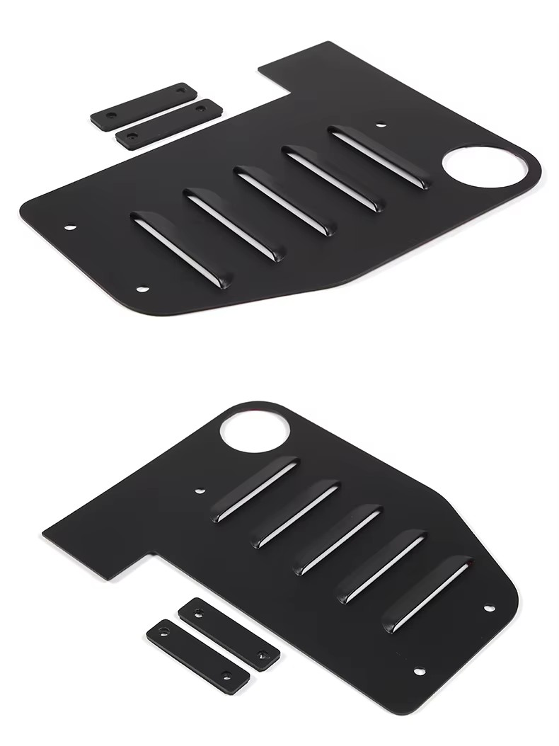 INEOS Grenadier (2020–2024) Aluminum Alloy Side Fender Louver – Black Decorative Exterior Cover