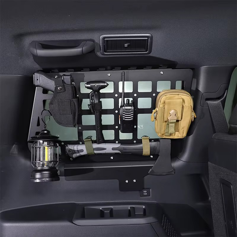 2024+ Toyota Land Cruiser Interior Trunk Window MOLLE Side Rack – Aluminum Alloy