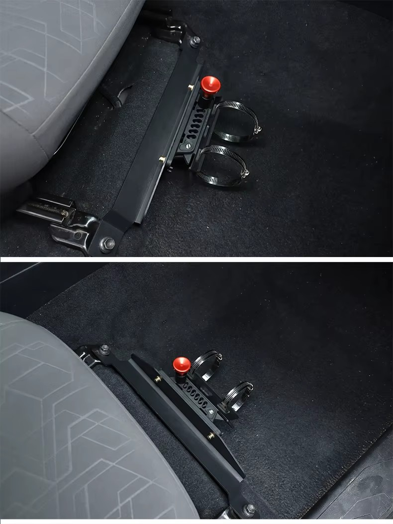 2016–2023 Toyota Tacoma Aluminum Fire Extinguisher Seat Mount Bracket