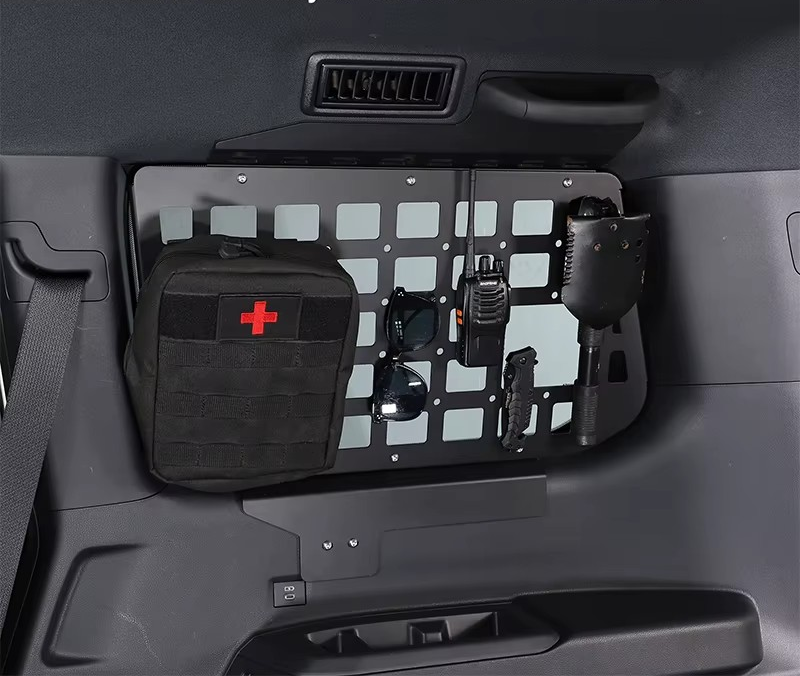 2024+ Toyota Land Cruiser Interior Trunk Window MOLLE Side Rack – Aluminum Alloy