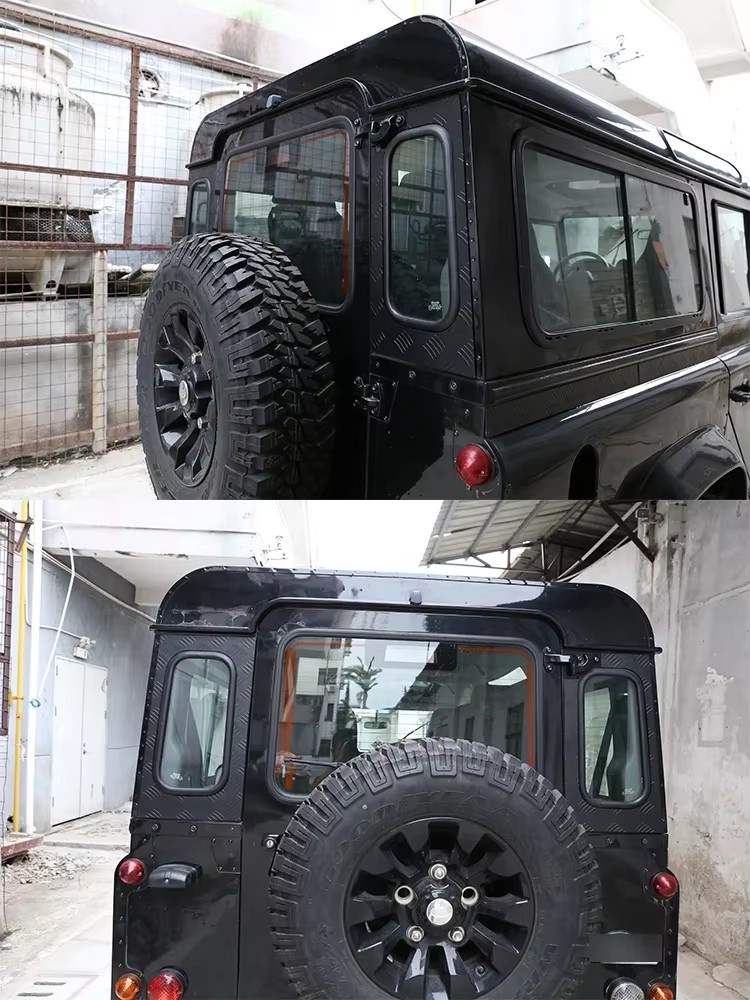 2004-2018 Land Rover Defender 90/110/130 2004–2018 Aluminum Rear Side Window & Body Trim Covers – 11 Styles